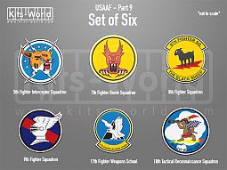 Kitsworld SAV Sticker Set - USAAF - Part 9 
